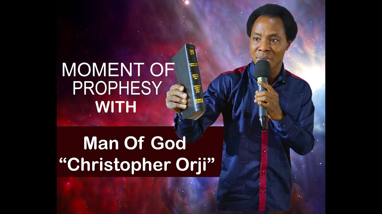 Moment of prophecy with the man of God, 
