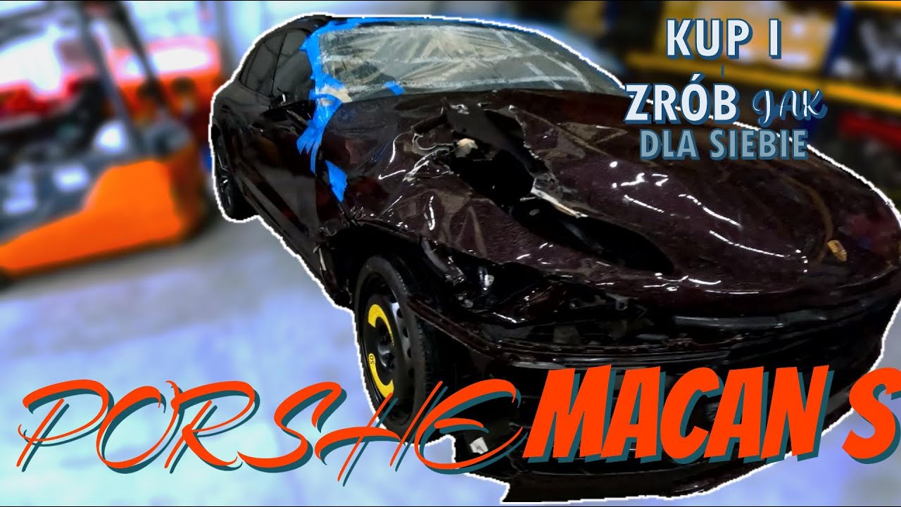 Porsche Macan -Naprawy Blacharskie lepiej niż w ASO