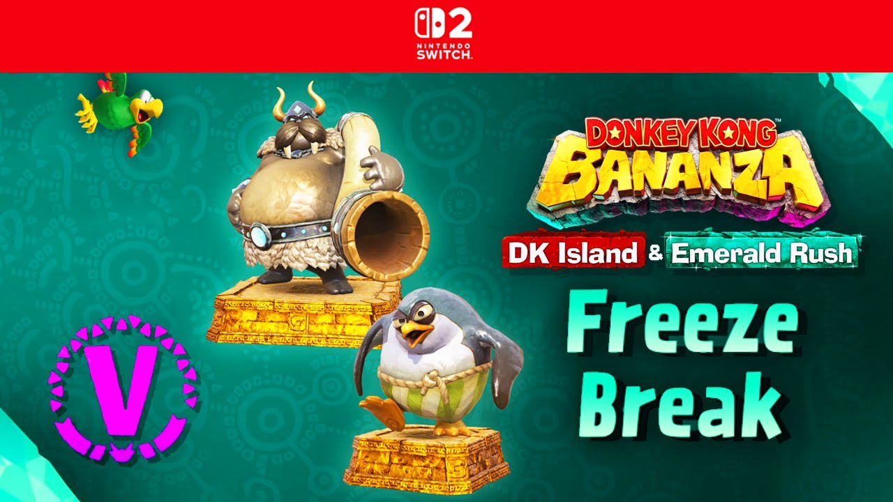 Donkey Kong Bananza DLC Event - 100% Walkthrough Part 4 - Tucks & Lord Fredrik (Freeze Break)