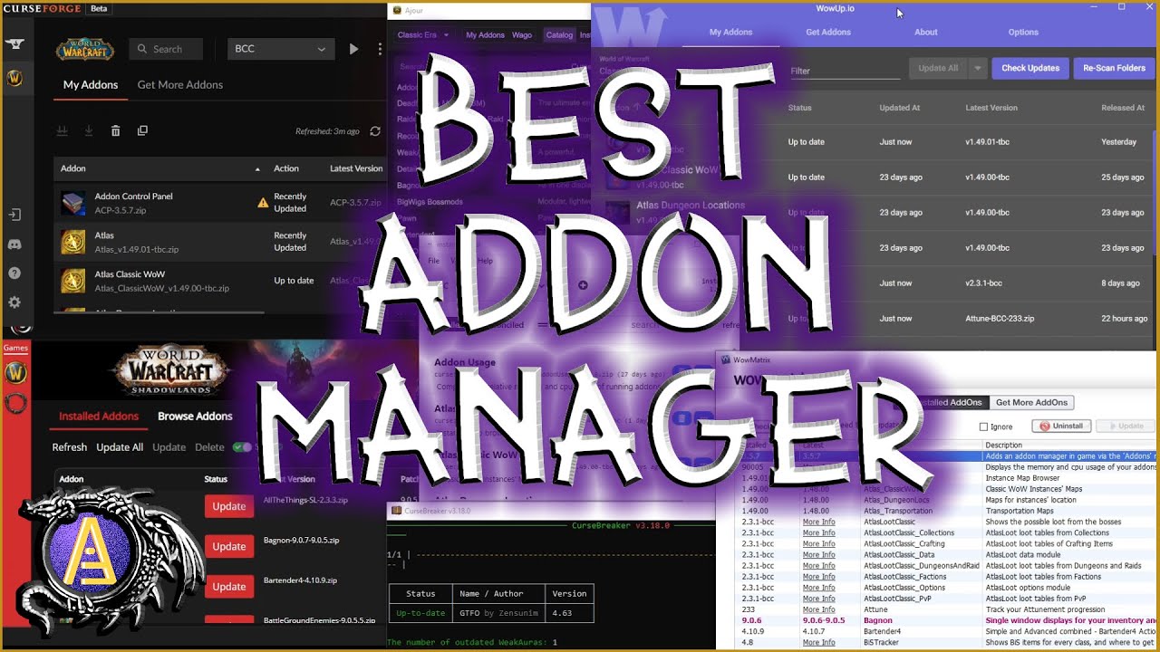 I Downloaded Every WoW Addon Manager and Ranked Them
