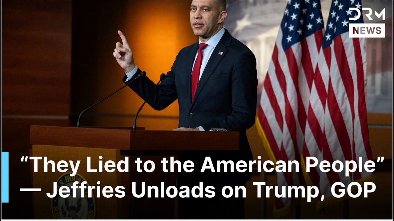 FULL PRESSER: Jeffries Slams Trump, GOP Over Healthcare Cuts, ICE Funding, Rising Costs | AC1G