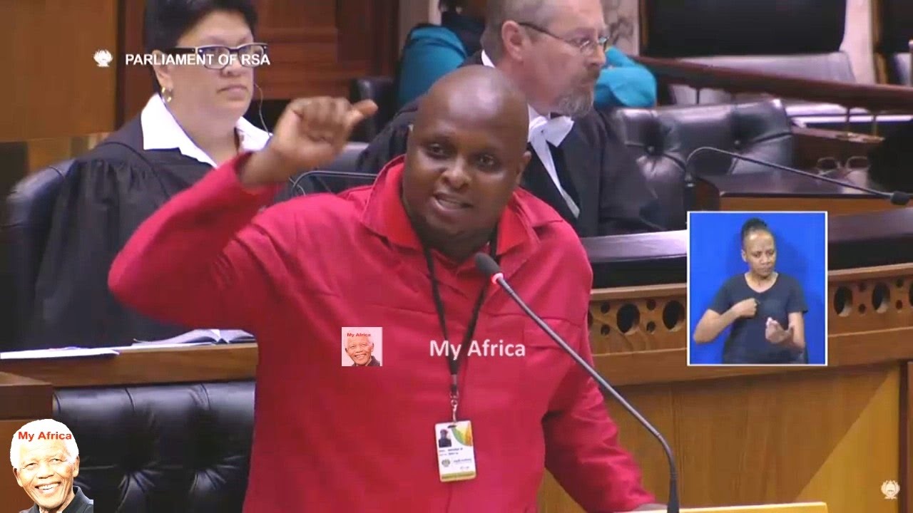 Floyd Shivambu In Trouble For Zuma Speech In Parliament.