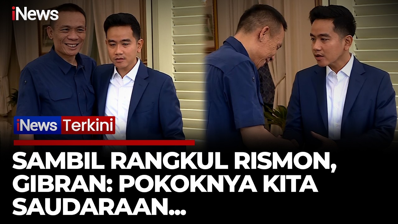 [FULL] Momen Rismon Salaman dengan Gibran Usai Bertemu Hingga Dapat Hadiah Parsel | iNews Terkini