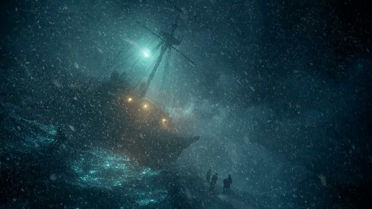 Fall Asleep on a Frozen Ship Arctic Blizzard and Heavy Wind Sounds for Insomnia Relief 2026
