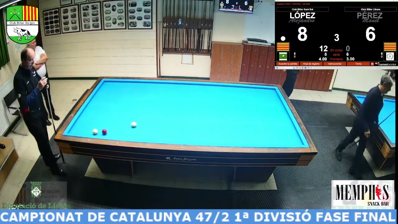 Campionat de Catalunya 47 2 1ª Div  Perez vs Lopez