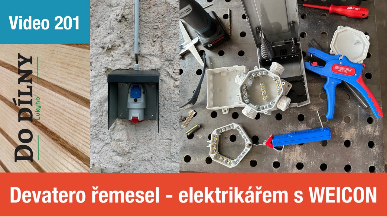 Devatero řemesel - elektrikářem s WEICON