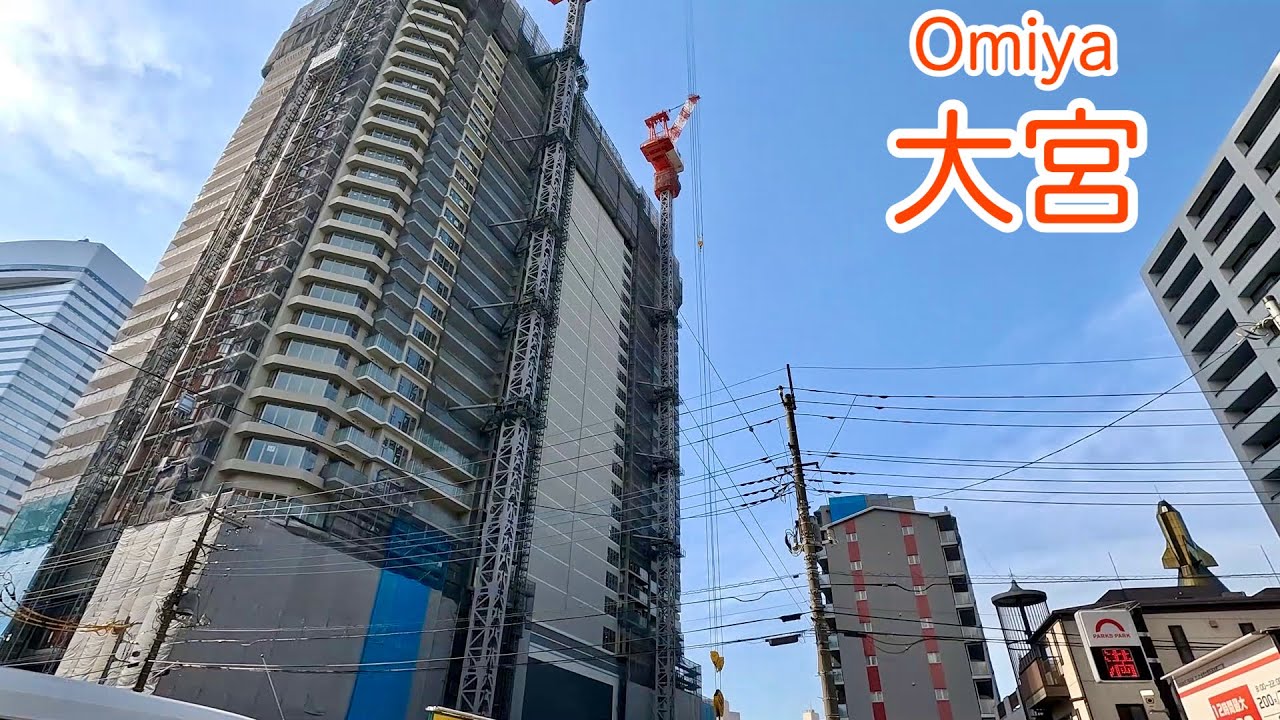 【大宮】4K 大宮駅西口は再開発で日々変わっていく/散歩/翔んで埼玉/Take a walk around Omiya Station