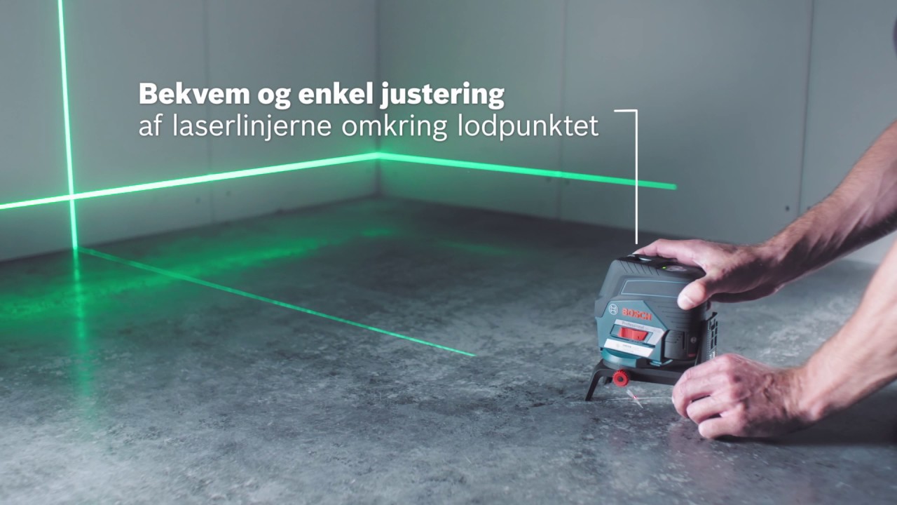 Bedre synlighed ved nivellering – Bosch GCL 2-50 CG Professional