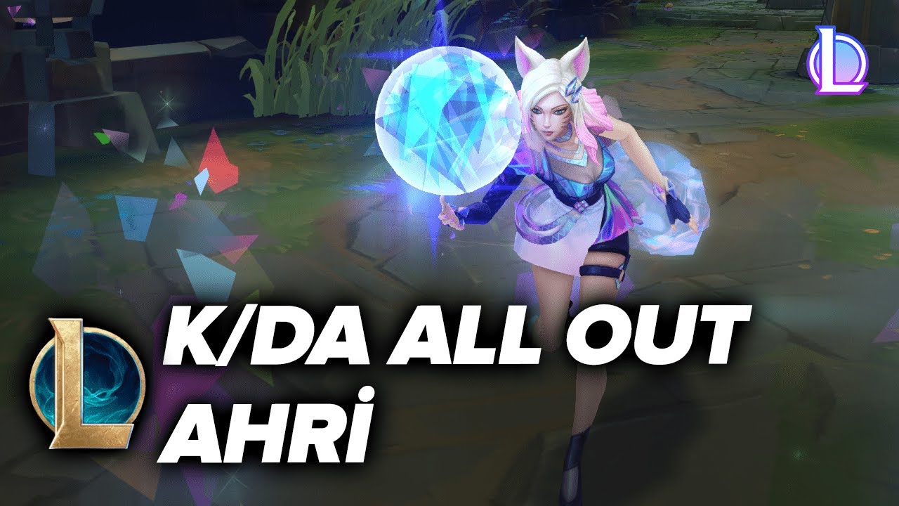 K/DA ALL OUT Ahri - Kost&uuml;m Tanıtımı | League of Legends