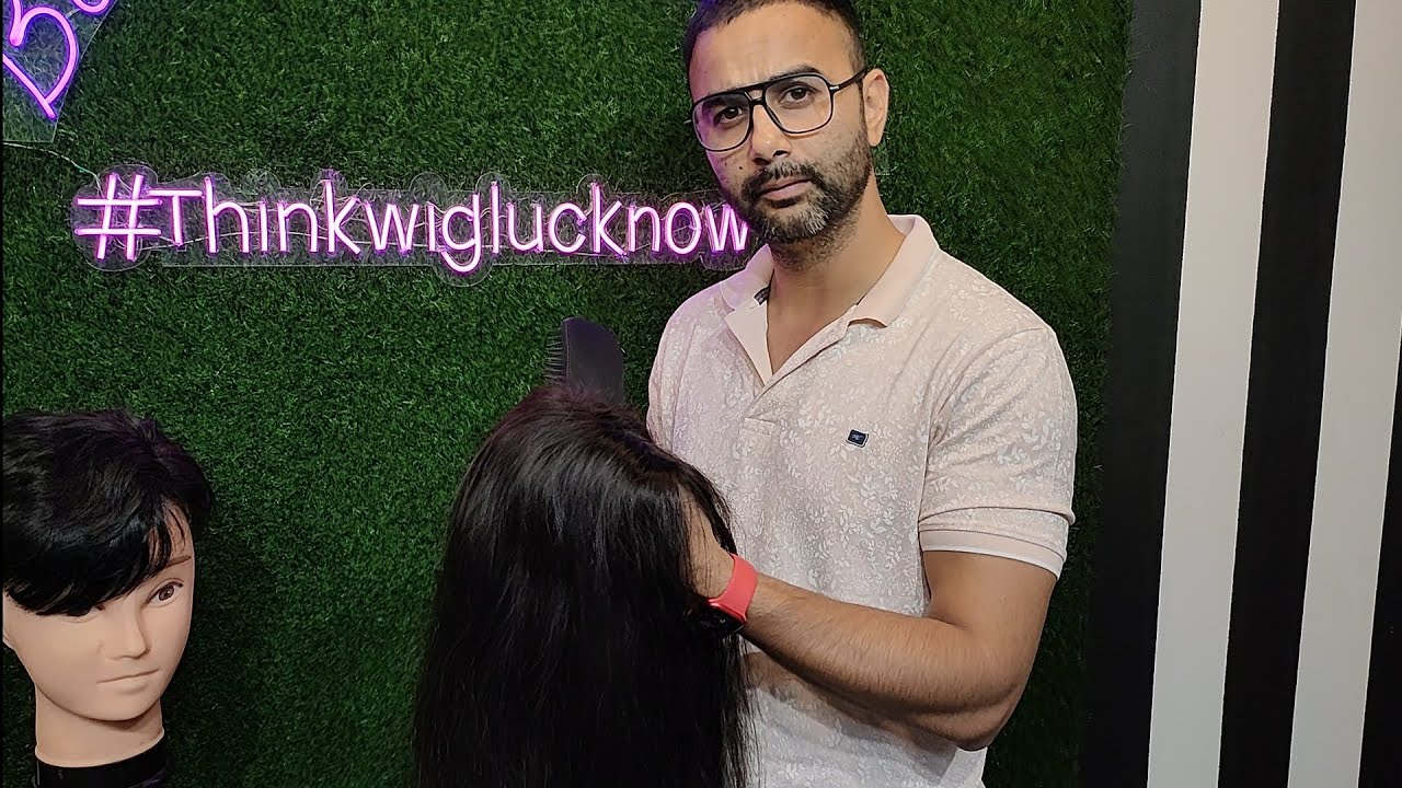 Mirage Female Hair Wig for complete baldness solution in Lucknow | Think Wig-Beauty Zone Lucknow