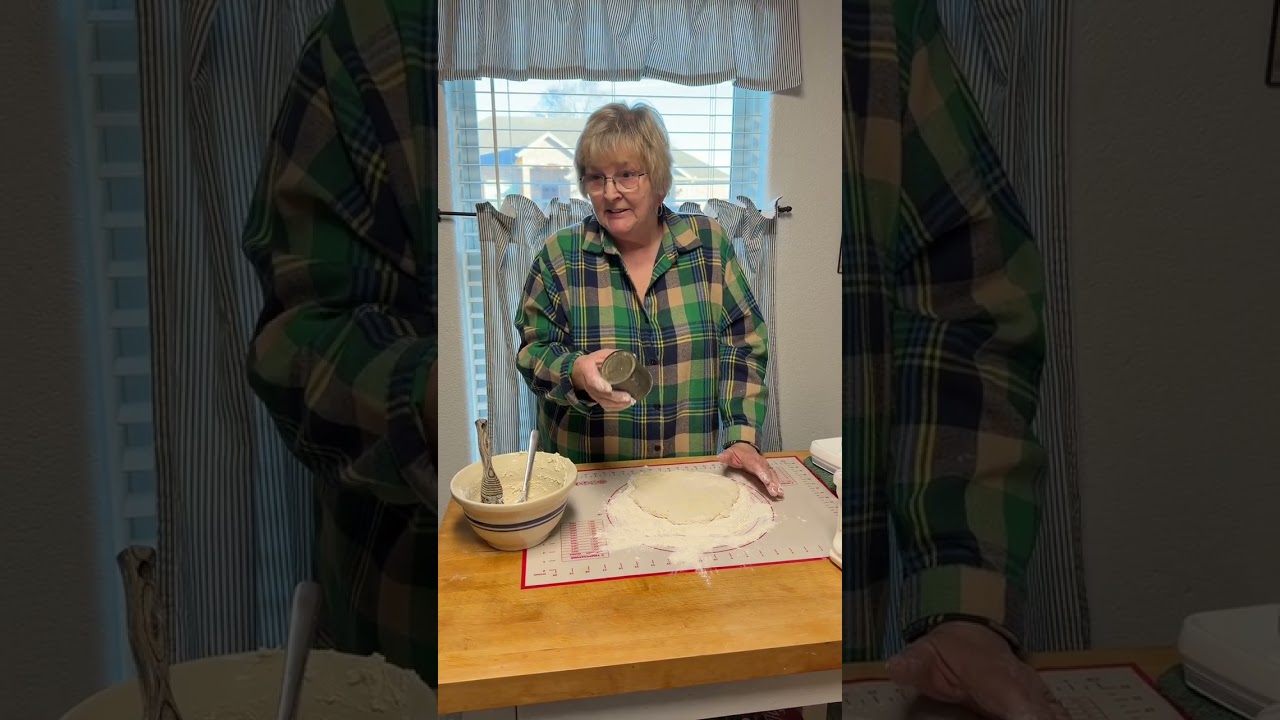 Recipes, Threads & Tales - making biscuits!