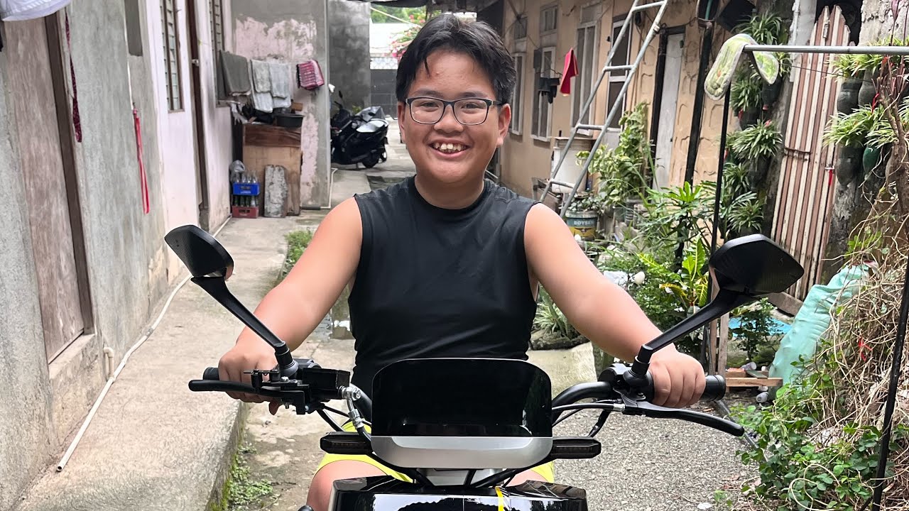 Surprising Ivoh with our new E-Bike 
