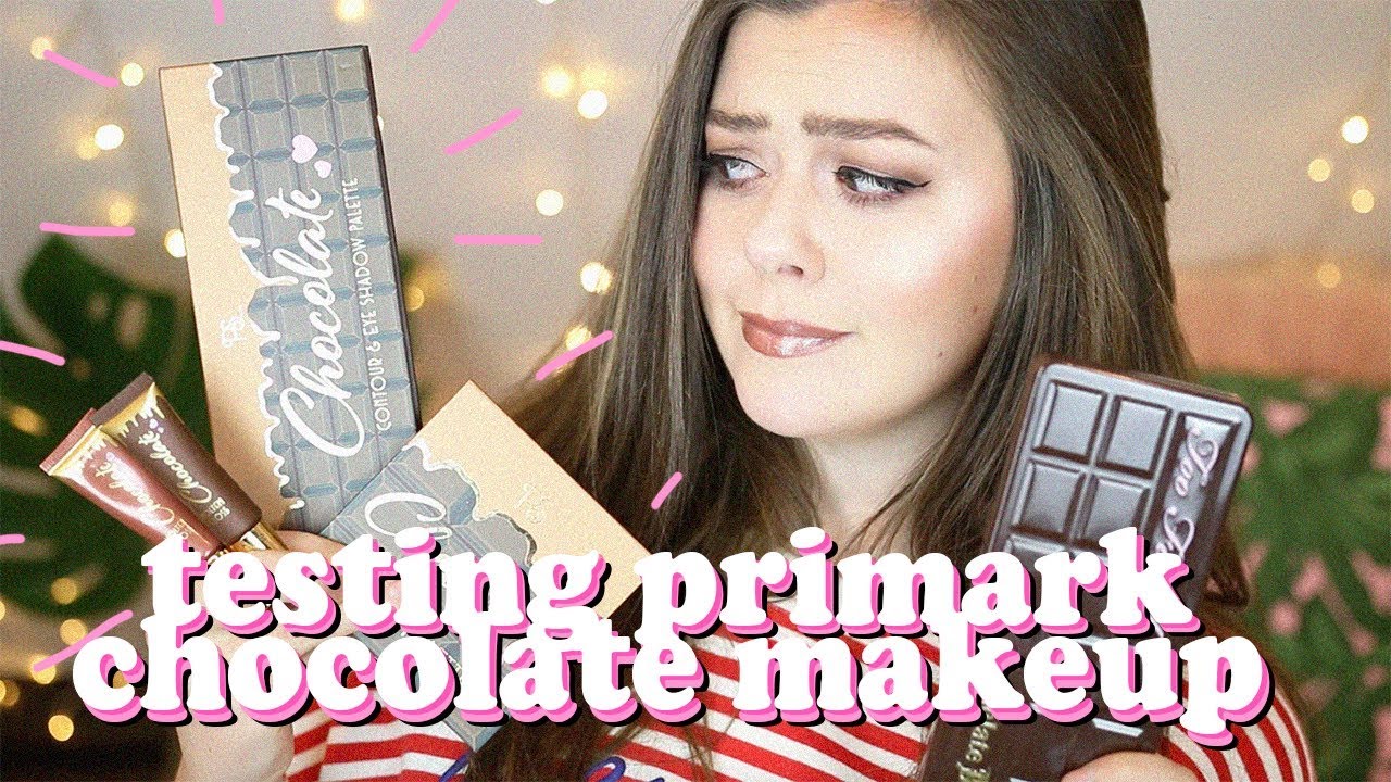 PRIMARK TOO FACED DUPES? AVERAGE GIRL TRIES NEW PRIMARK CHOCOLATE MAKEUP  | LUCY WOOD