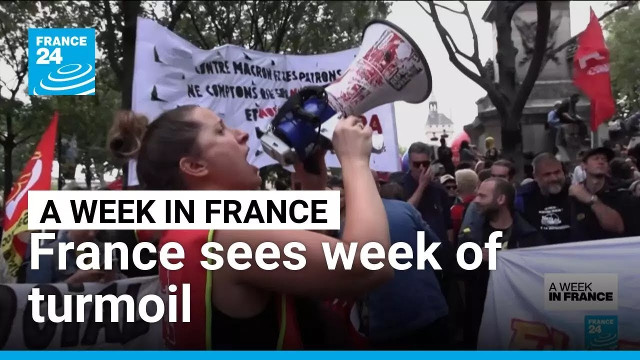 France sees week of turmoil with protests, new PM and credit rating downgrade &bull; FRANCE 24 English