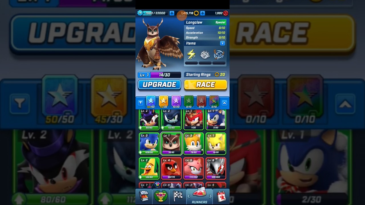 Playing Sonic Forces Speed Battle with Longclaw