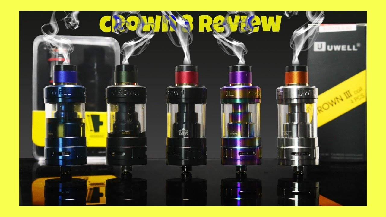 Uwell CROWN 3 Sub Ohm Tank Review | How Are The Coils???