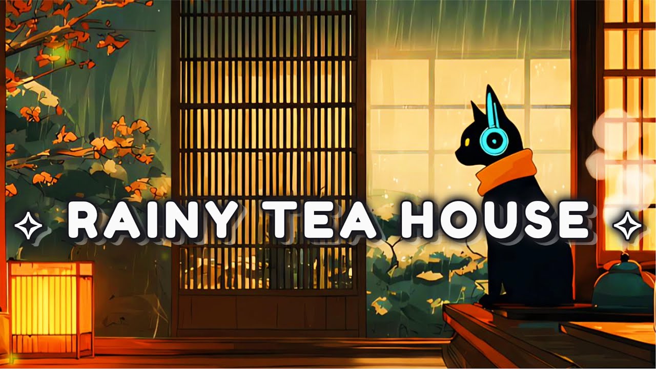 Rainy Japanese Tea House 🍵 ✧ Japanese Lofi Study Music for Work & Focus | Japan Lofi Cat &middot; CJ.6