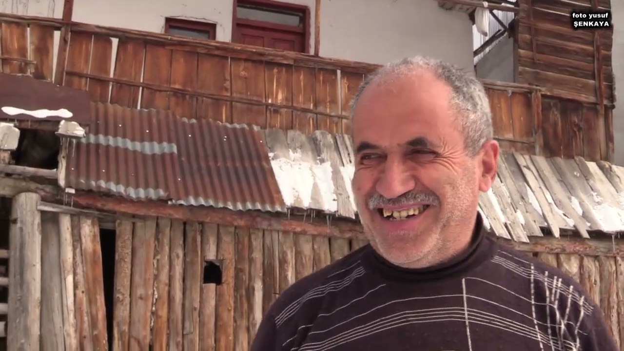 GÜLVEREN KÖYÜNDE  BİR KIŞ GÜNÜ....