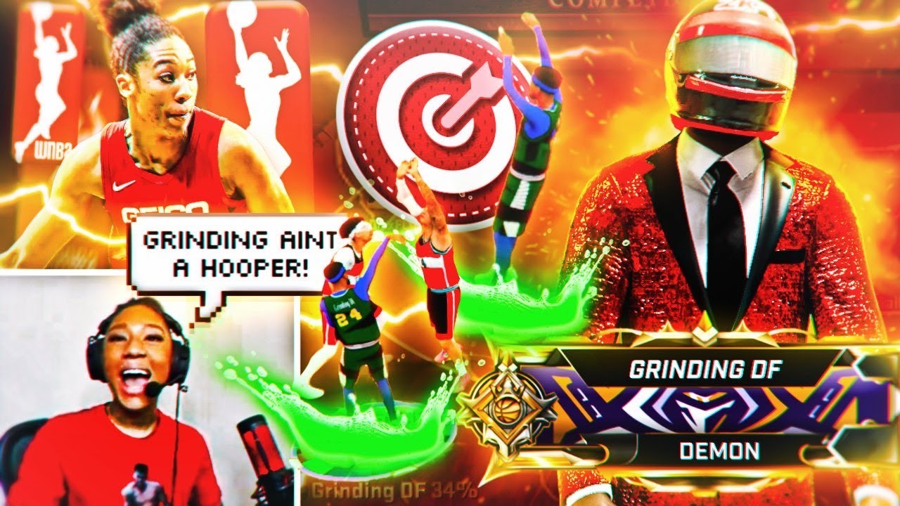 PROFESSIONAL WNBA PLAYER CHALLENGED my DEMI-GOD LEGEND BUILD to BEST OF 3 SERIES in NBA 2K20!