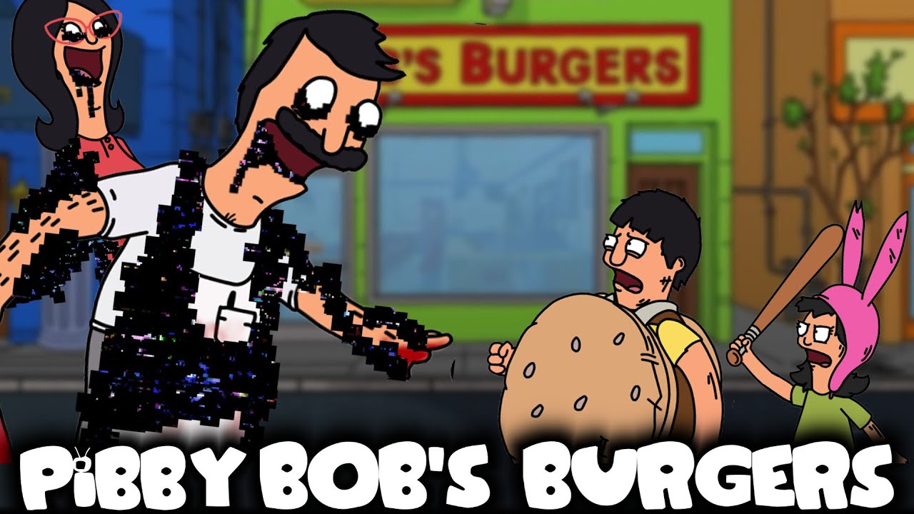 Friday Night Funkin': Bob's Burgers Glitch Mod Gameplay