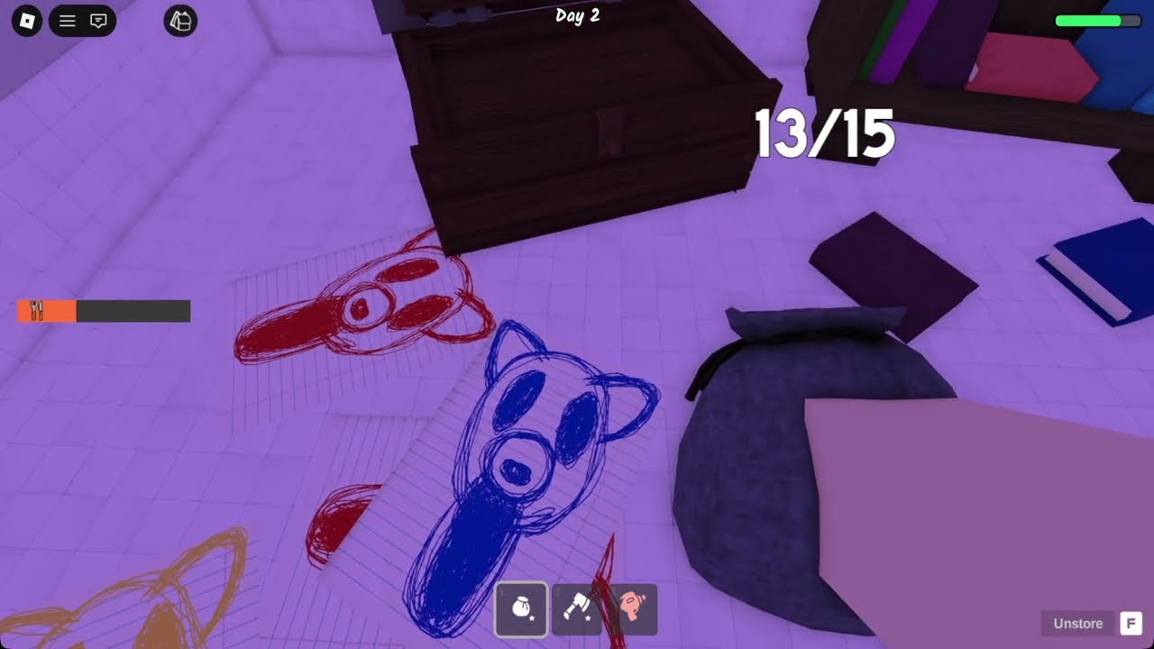 Day 1 + Rescue 1 in 99 nights in the Forest! | New Modifier Flames Update | Funny Moments Meme