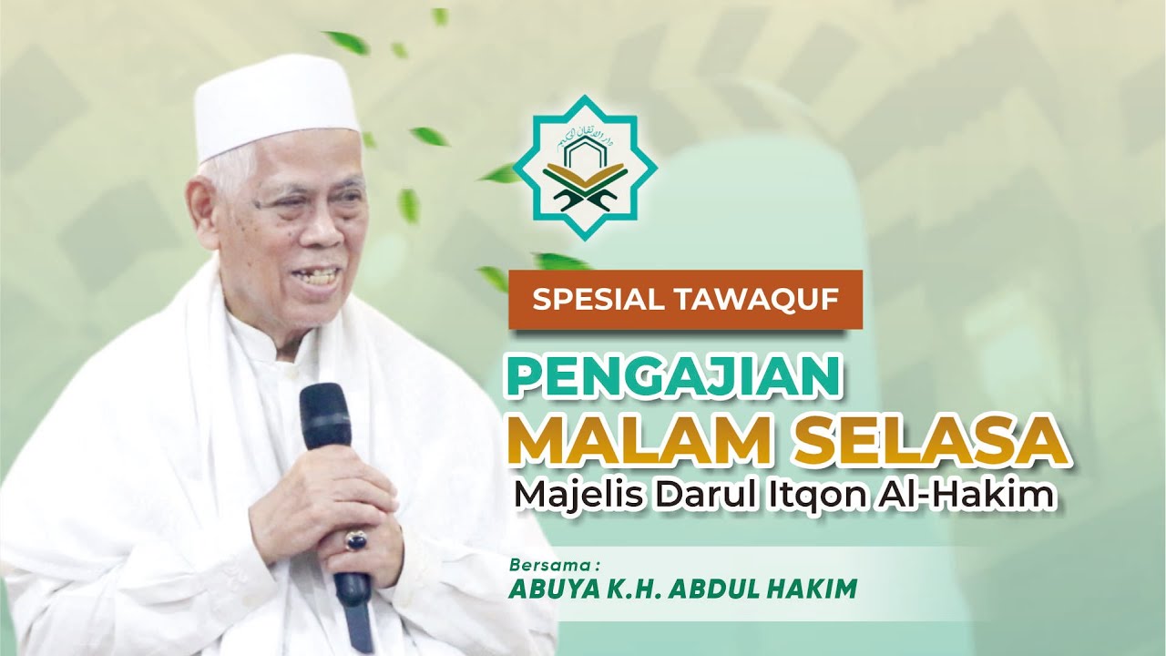 🔴LIVE TAWAQUF| Pengajian Kitab Malam Selasa | Majelis Darul Itqon Al Hakim (12 Januari 2026 M)