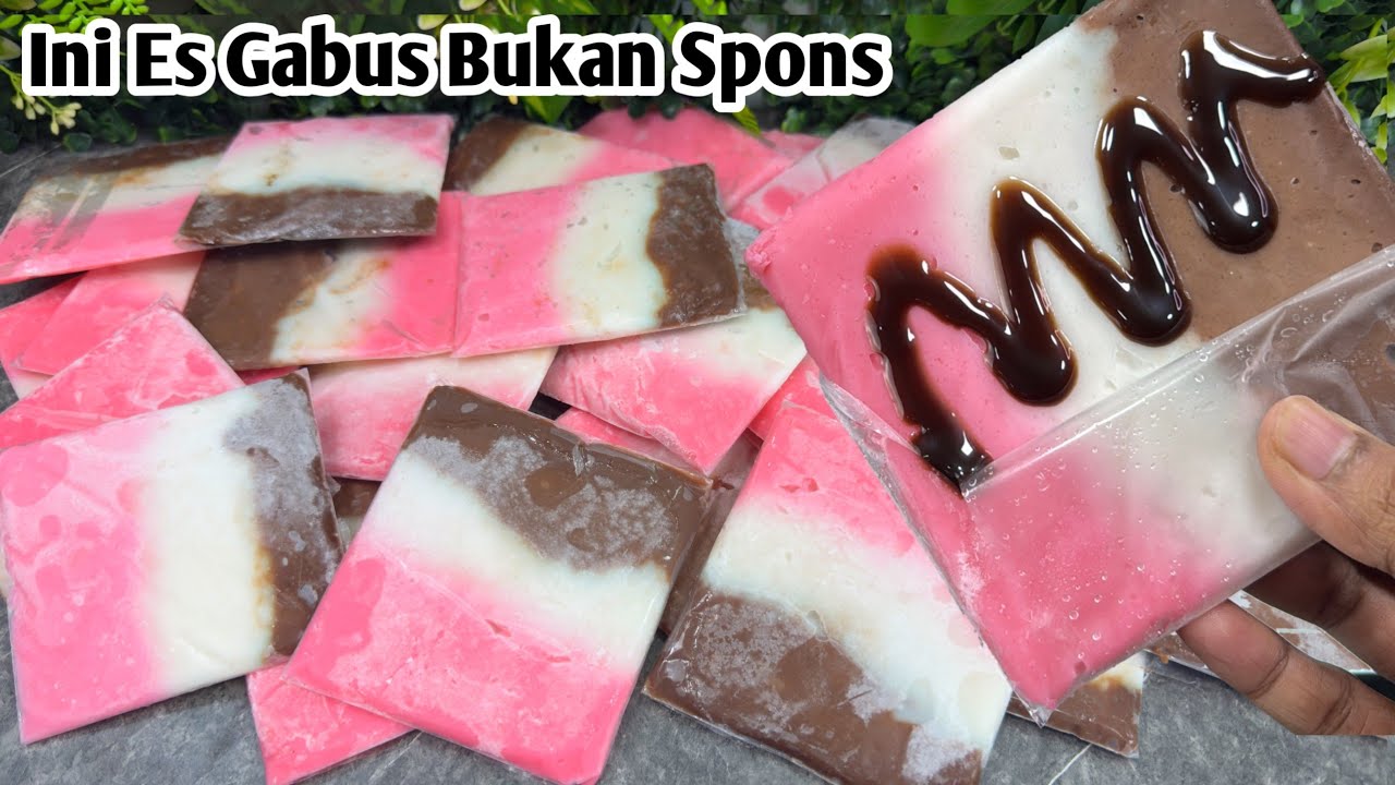 ES GABUS TIPIS TAPI BIKIN DOMPET JADI TEBAL. BUATNYA SUPER GAMPANG | JAJANAN UNIK, ENAK.