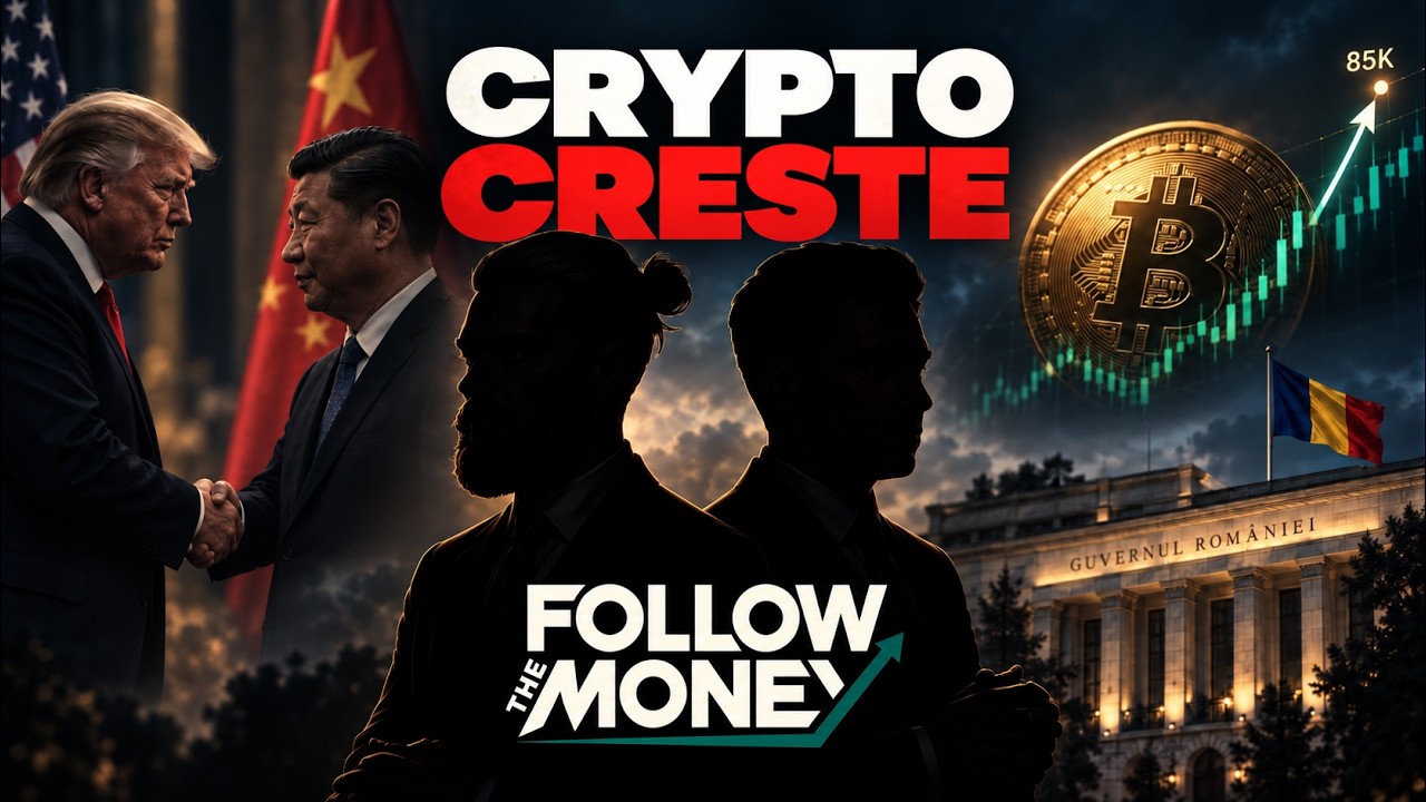 BULL MARKET IN CRYPTO - GUVERN PENTRU ROMANIA - TRUMP + XI JINGPING -#FollowTheMoney 24