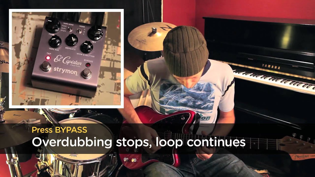 El Capistan - Sound on Sound looping tips - Turning off Overdubbing