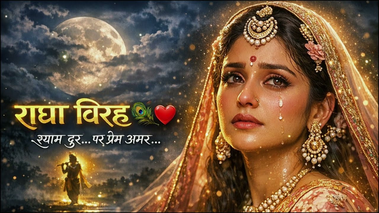 राधा विरह..🪈❤🦚 श्याम तेरे बिना मैं कुछ भी नहीं _ Broken Heart 💔 2026 _ Sad Emotional Song 