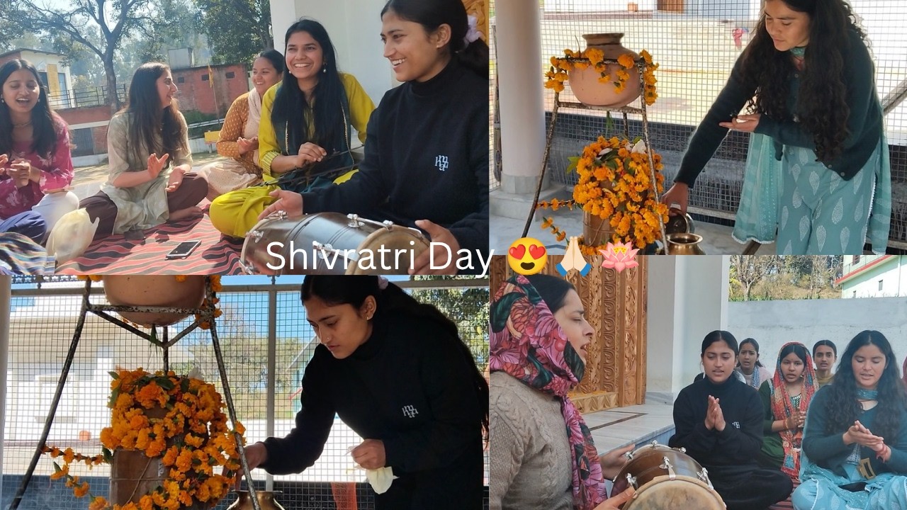 महाशिवरात्रि का दिन हमने बहुत अच्छे से celebrate किया ,,😍🙏🏻🪷//