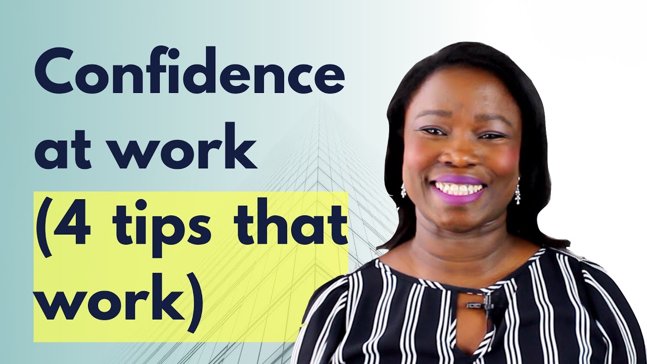 How to be confident at work (4 effective tips to use today) #confidencetips #confidence