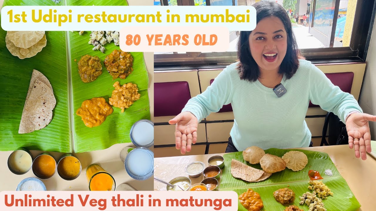 Unlimited South Indian Veg Thali | A. Rama Nayak 80 yrs old Restaurant in Matunga Famous restaurant😍