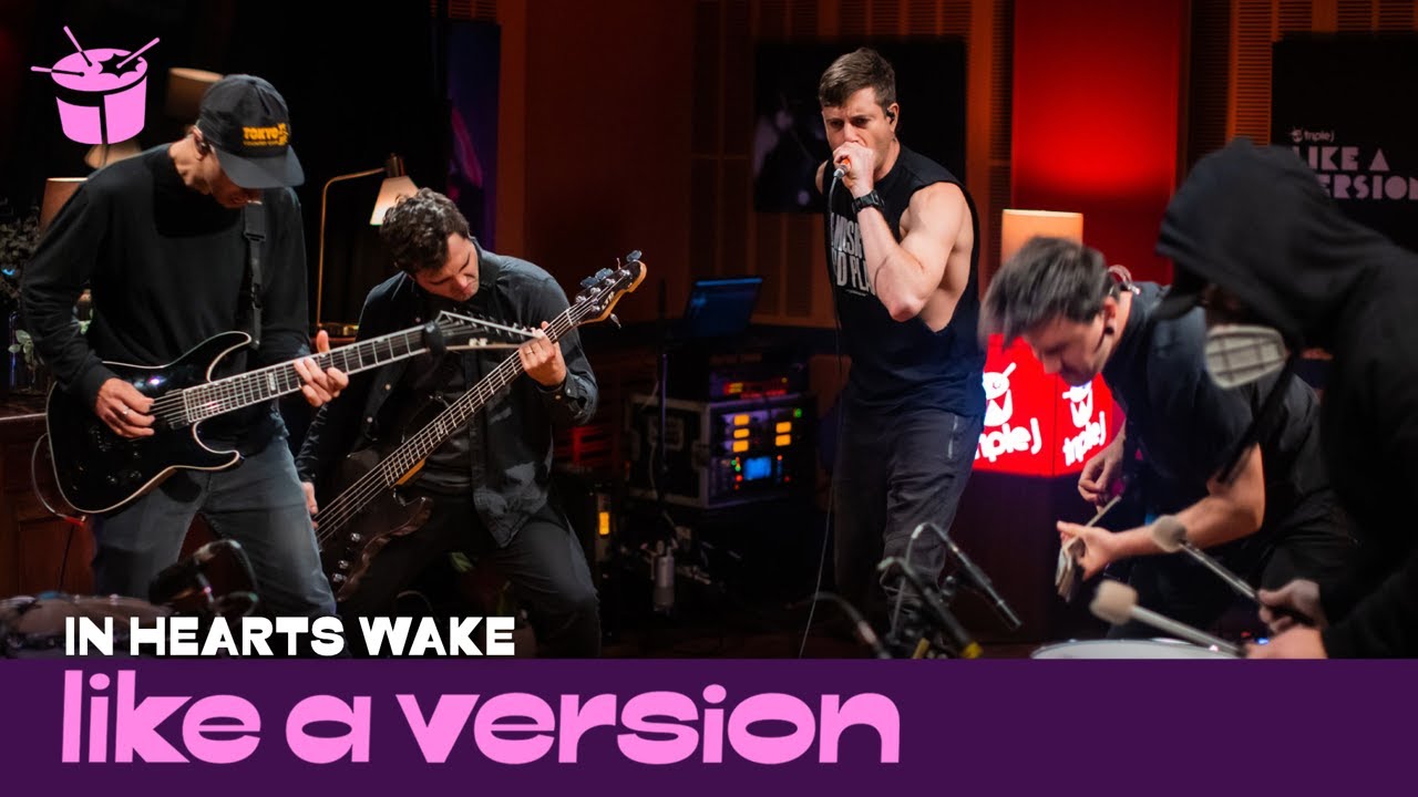 In Hearts Wake - 'Worldwide Suicide' (live for Like A Version)