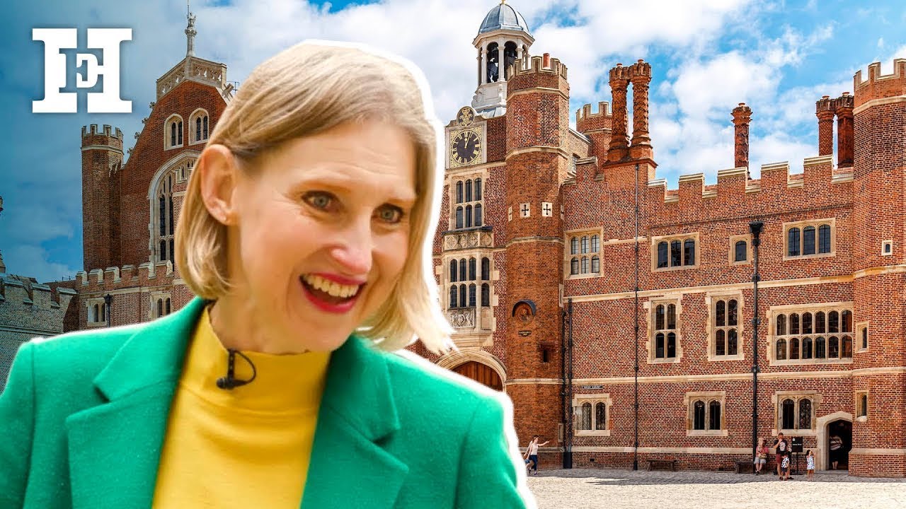 Inside Hampton Court Palace, Elizabeth I’s seat of power