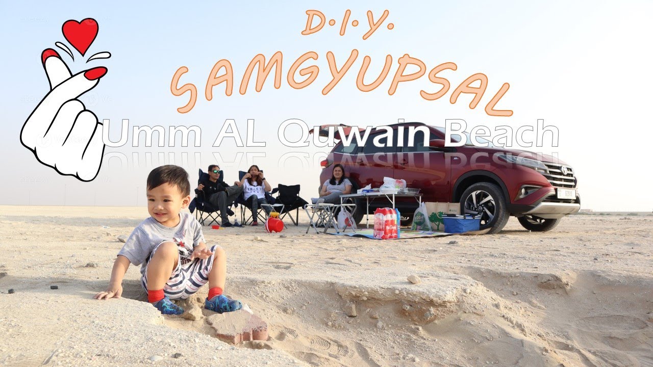 Samgyupsal | Outdoor Samgyupsal | Umm Al Quwain Beach | Pinoy OFW | Dubai | U.A.E.