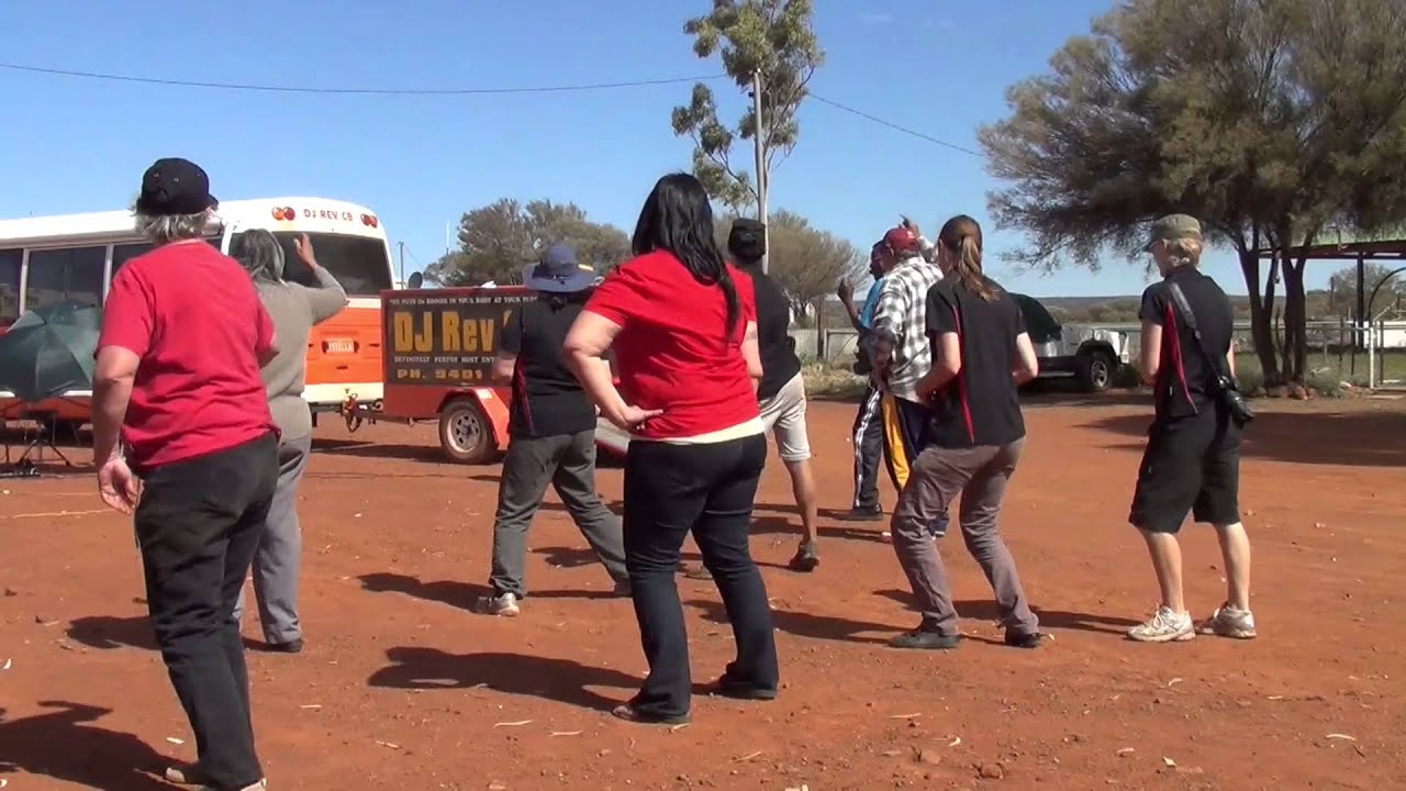 DJ Rev CB  at Wiluna school