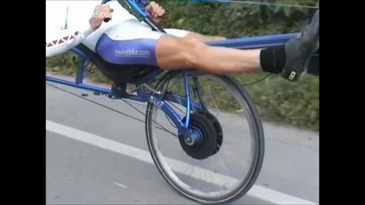 Rinding the THYS Rowingbike Tandem through the mountains of Crete