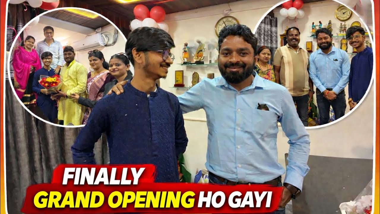 Finally Grand Opening Ho Gaya!!😍 Haan Bhai Ashish Vlogs