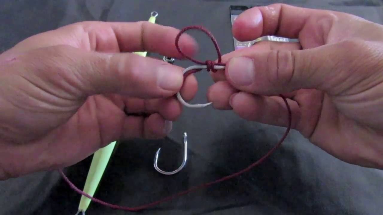 Montage jig deux hameçons. Double assist hook jigging