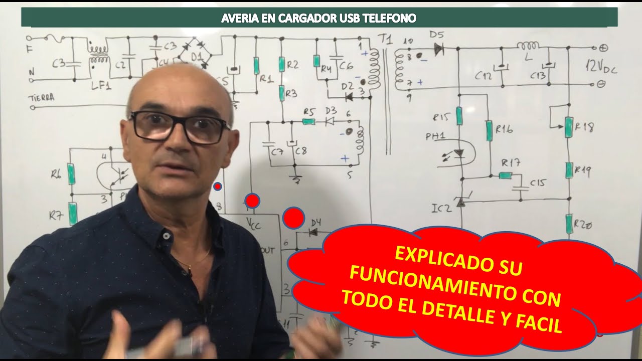Como funciona Fuente conmutada para iluminacion LEDs (Clase 108.3)