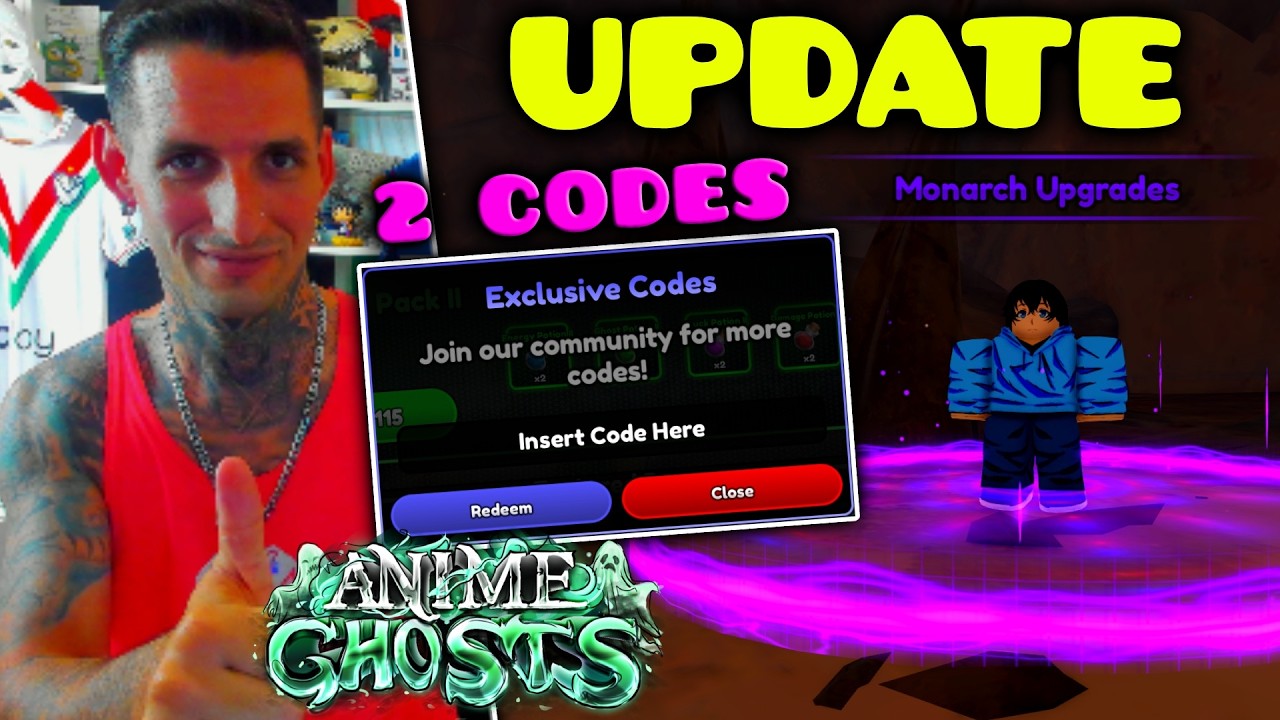 🚨UPDATE + 2 CODES IN ANIME GHOST SIMULATOR CODES ROBLOX