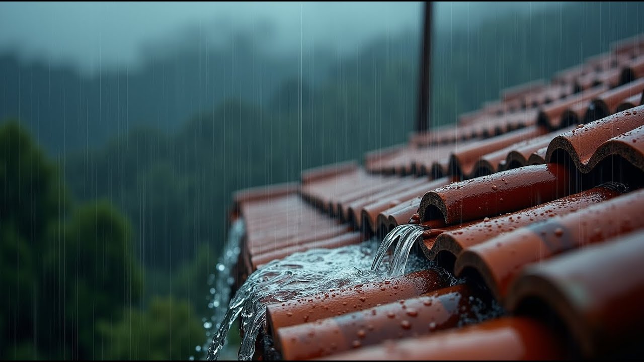 Rain Outside, Fire Inside &ndash; Cozy Night Ambience
