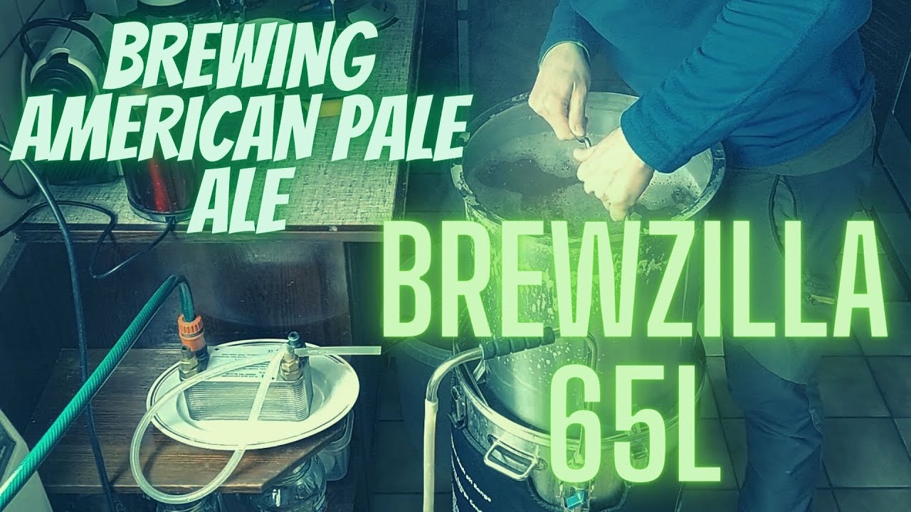 BREWING AMERICAN PALE ALE, APA ON BREWZILLA 65L