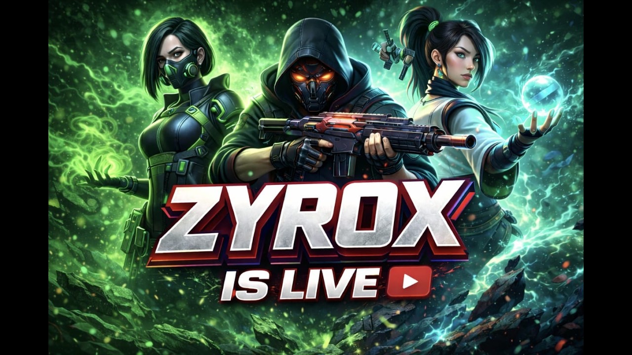 DEVIL HUNTER LIVE . ZYROX IS LIVE . VALORENT LIVE . LIVE.