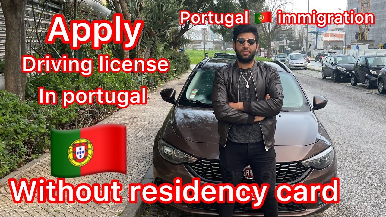 Apply driving license in portugal 🇵🇹 without residency card