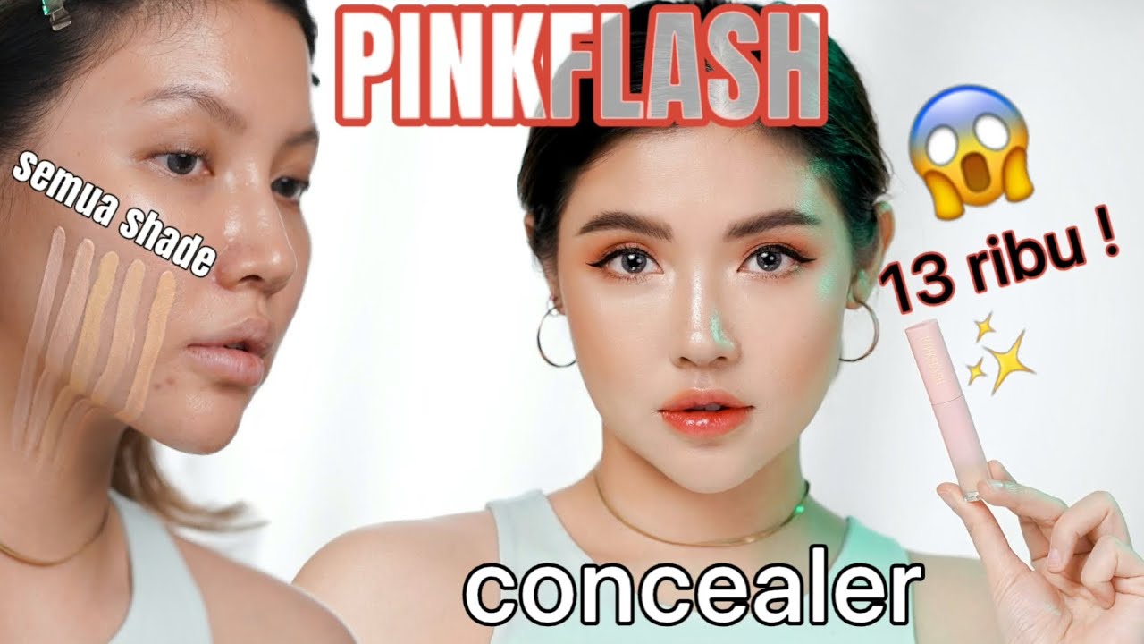 PINKFLASH OH MY BREATH CONCEALER | 13 RIBUAN , FULL COVERAGE ?