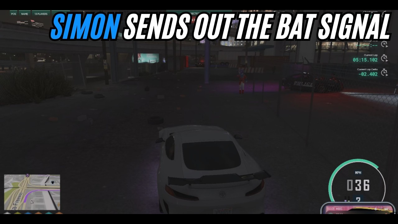 Саймон подаёт сигнал Бэтмена ПРЯМО ВО ВРЕМЯ ГОНКИ! | GTA 5 RP NoPixel 4.0