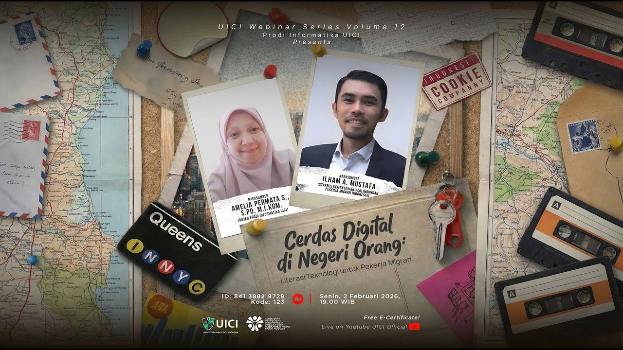Webinar UICI - CERDAS DIGITAL DI NEGERI ORANG