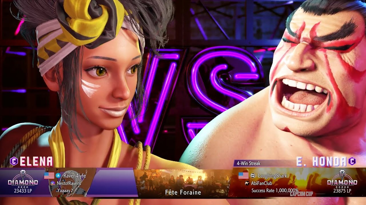 Street Fighter 6 #267 Elena vs E Honda